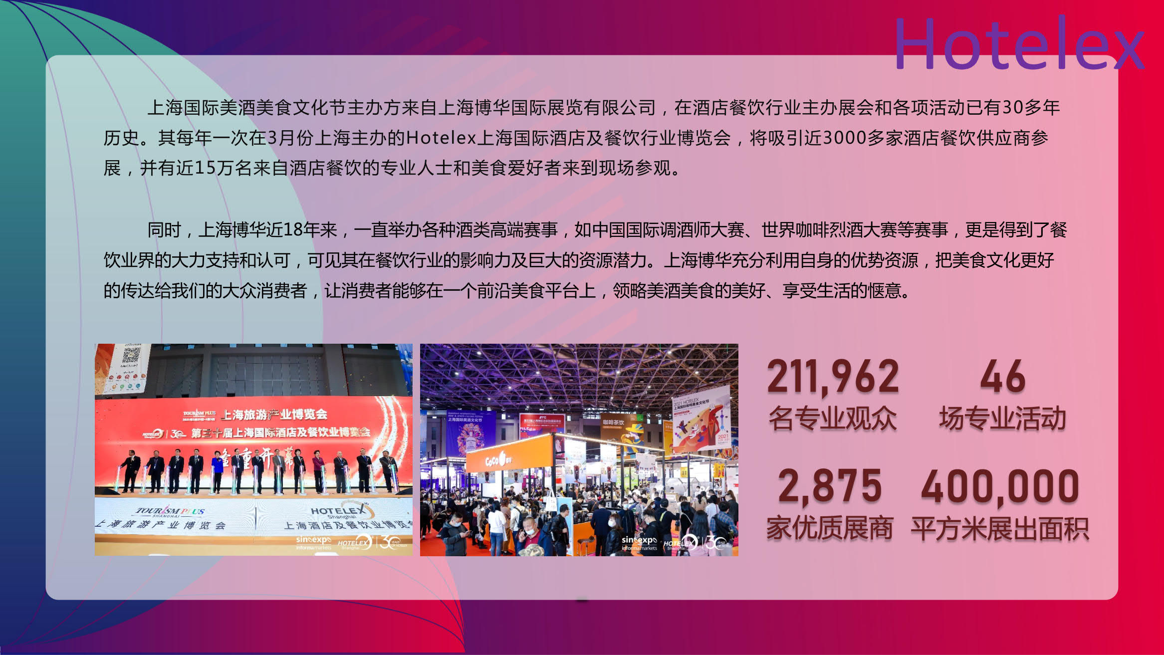 2023Hotelex上海美酒美食文化節將于5月底上海舉辦|2023上海美酒展插圖1